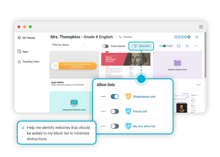 Classroom Management Software & Device Management - Lightspeed Systems