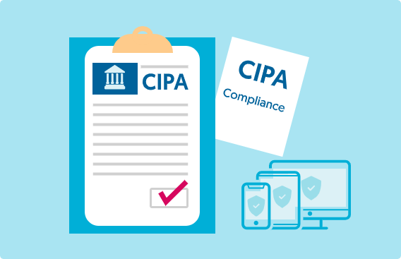 CIPA 서류가 포함 된 클립 보드 그래픽