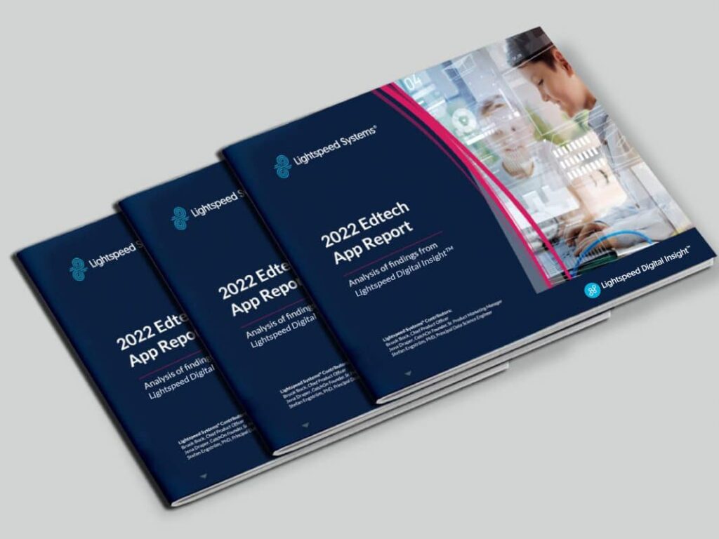 Maqueta del informe de la aplicación EdTech 2022