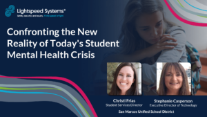 Confronting the new reality of today's student mental health crisis webinar image