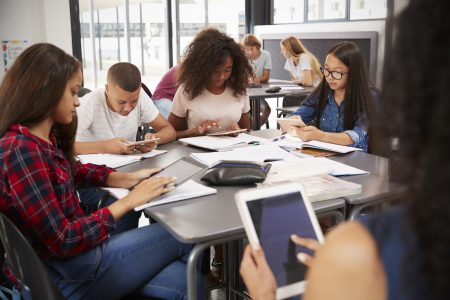 Students round table featured