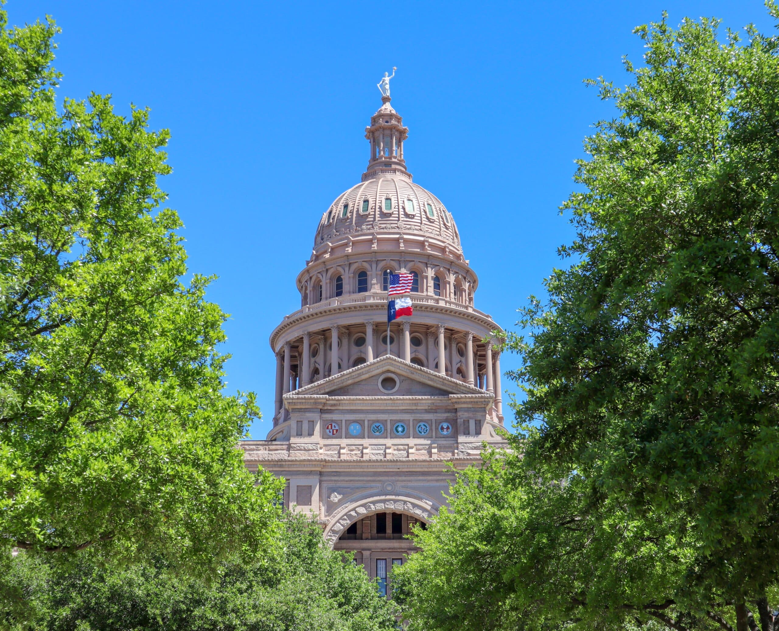 Texas capitol building. SCOPE Act.
