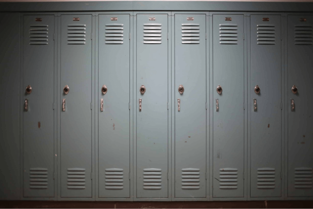 School violence - school lockers