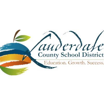 Logotipo del distrito escolar del condado de Lauderdale