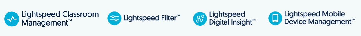 logos for Filter, MDM, Classroom, and Digi, all LS solutions eligible for CCLC grants